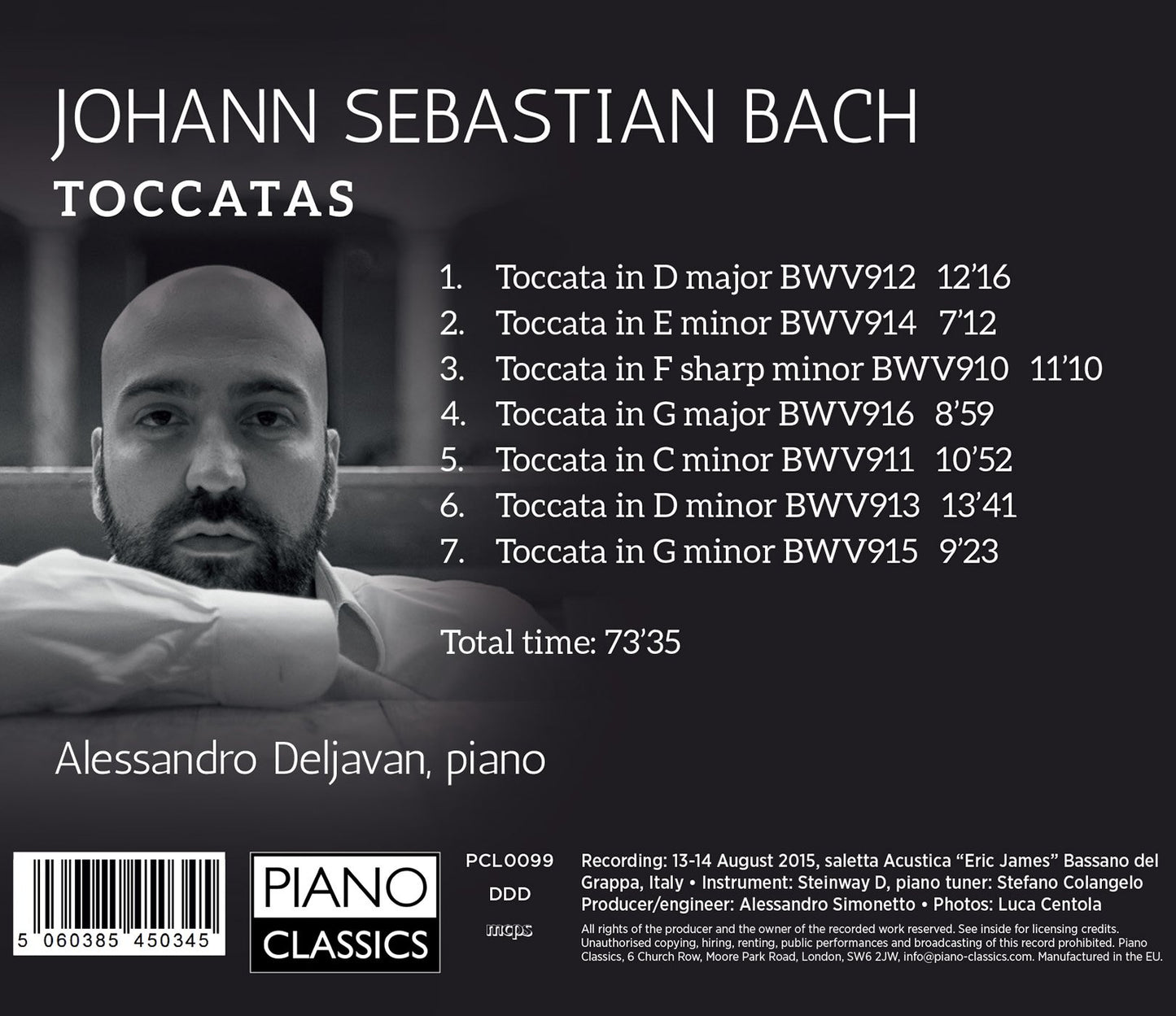 J.S. Bach: Toccatas