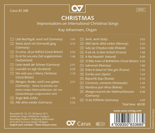Christmas: Improvisations on International Christmas Songs