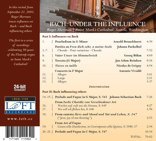 Bach Under the Influence