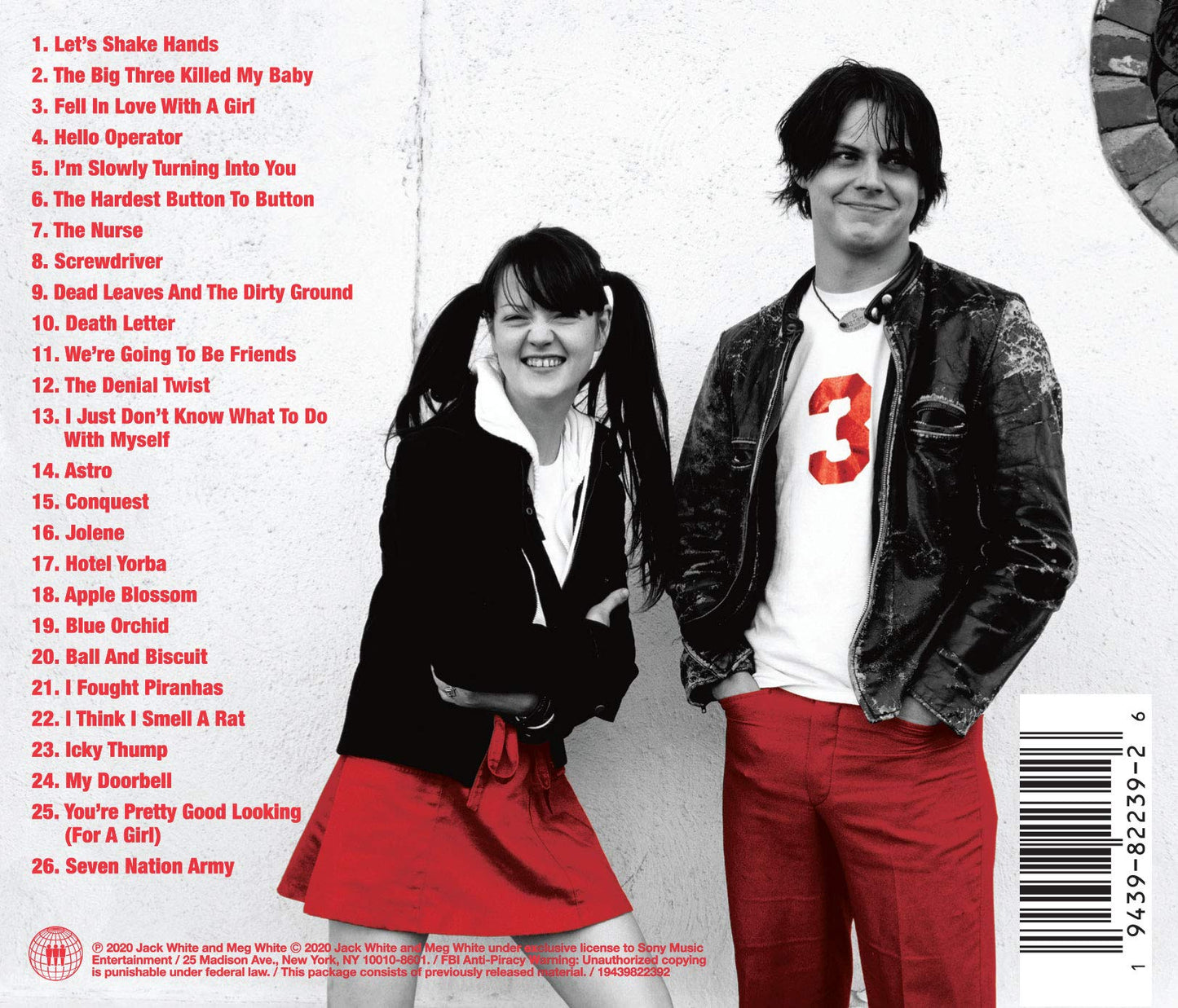 WHITE STRIPES GREATEST HITS