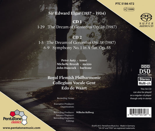 Elgar: The Dream of Gerontius, Op. 38 & Symphonly No. 1 in A