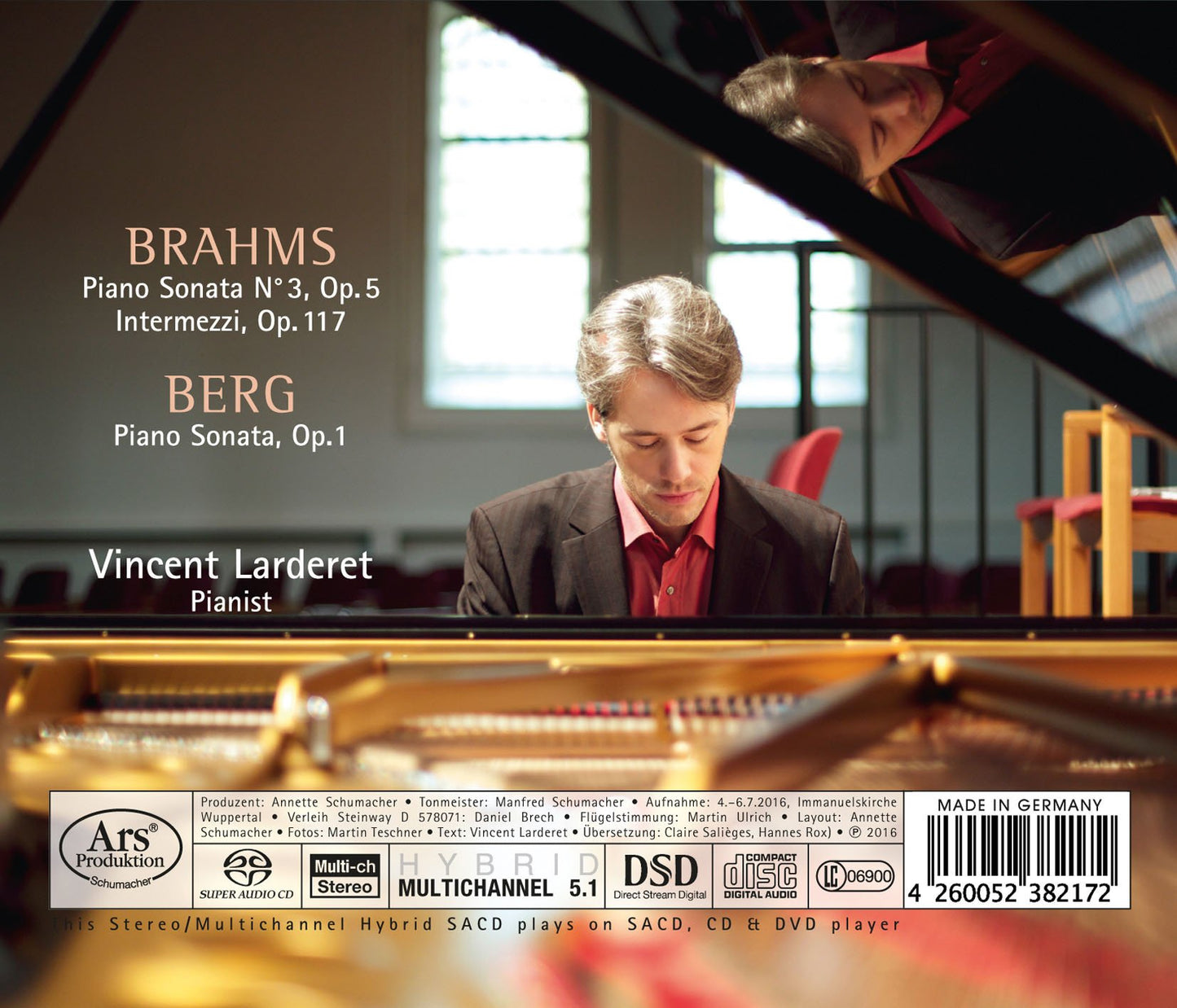 Brahms & Berg: Piano Works