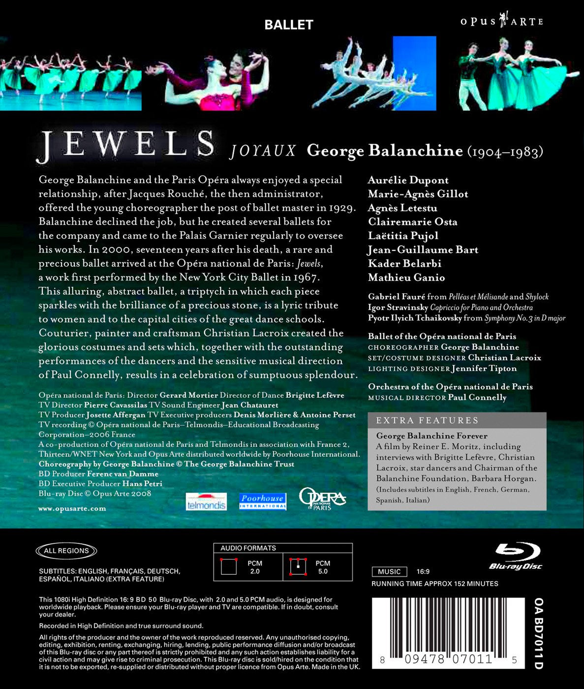 BALANCHINE, George: Jewels (Paris National Opera Ballet, 200
