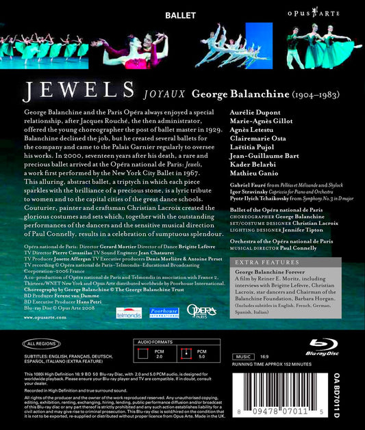 BALANCHINE, George: Jewels (Paris National Opera Ballet, 200