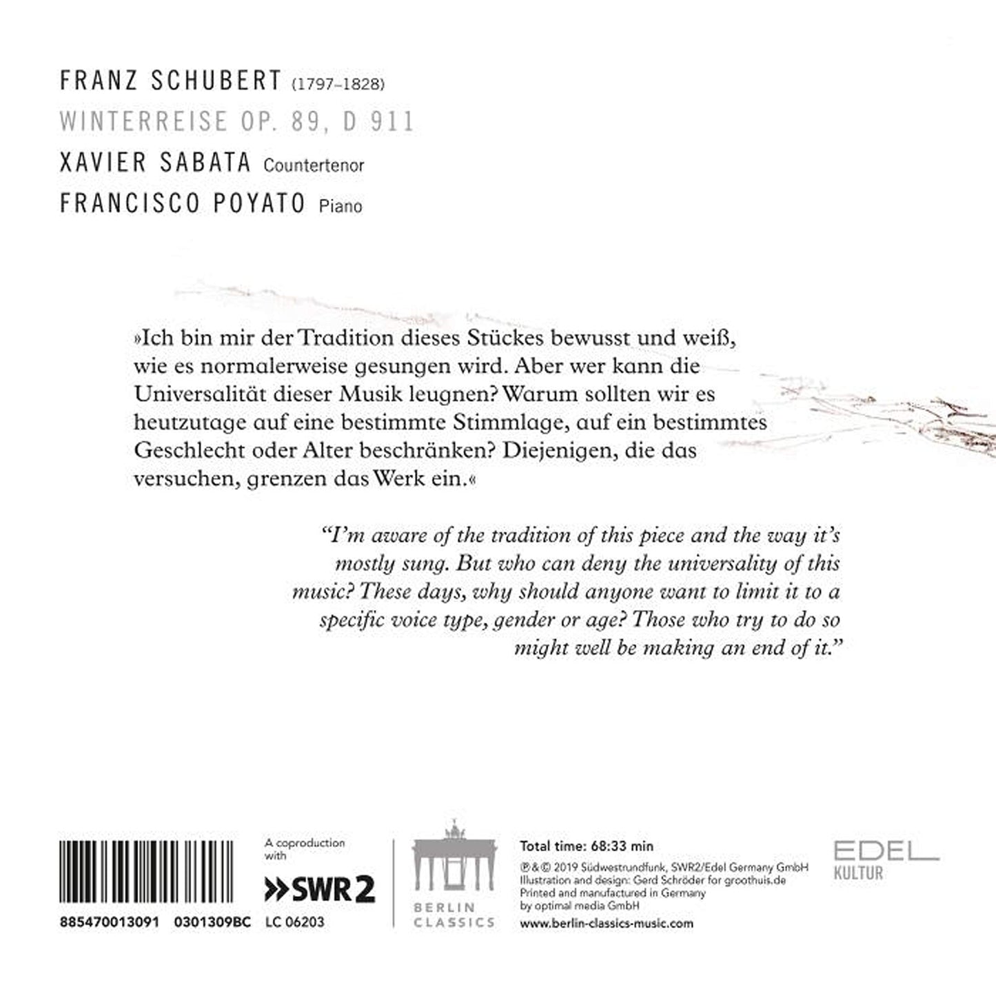 WINTERREISE (COUNTERTENOR)