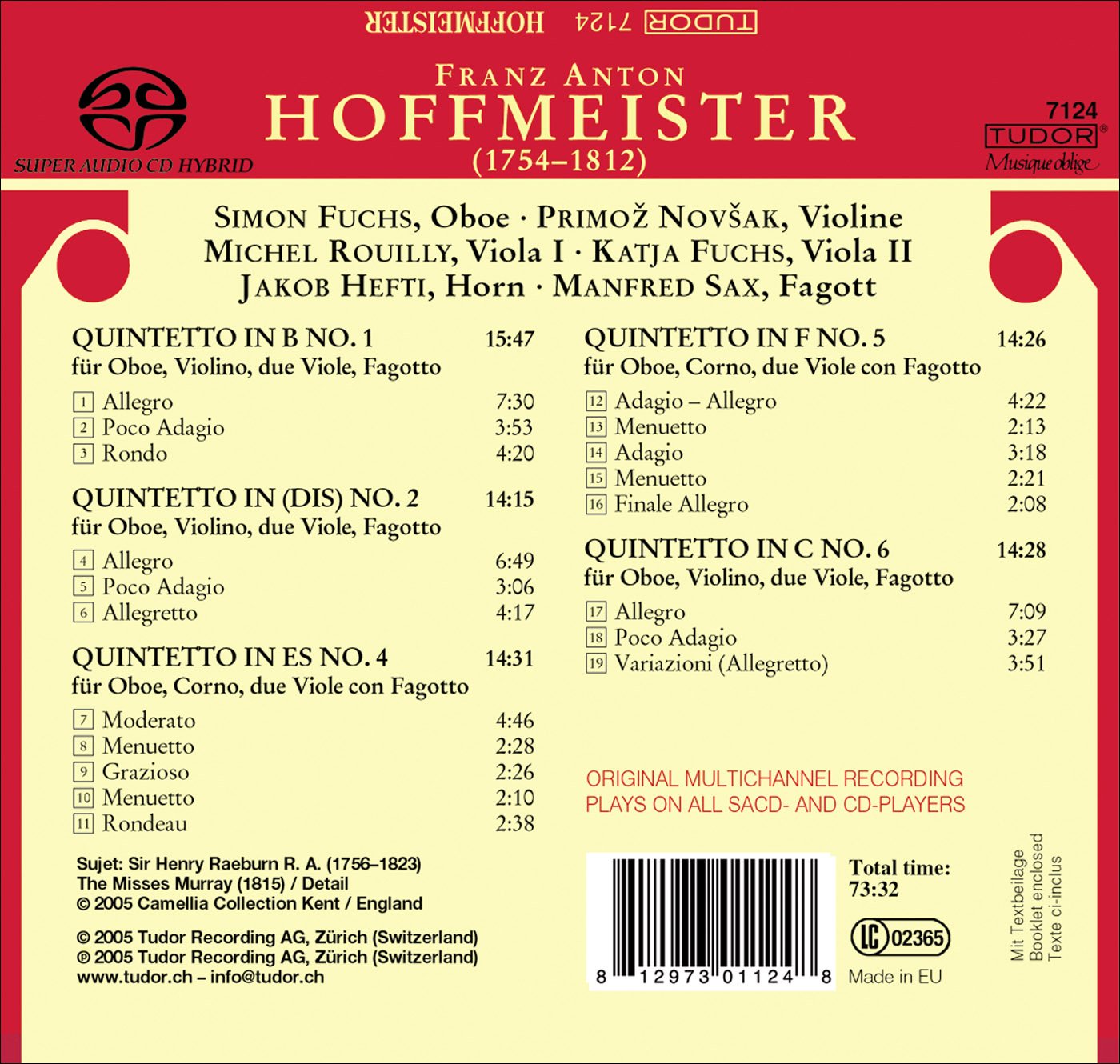 QUINTETS (NOTTURNOS)