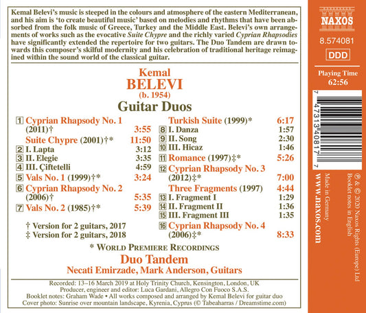Belevi: Guitar Duos
