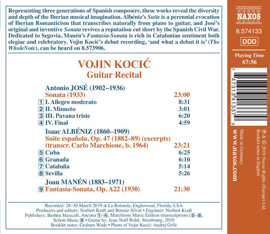 Guitar Recital: Vojin Kocic