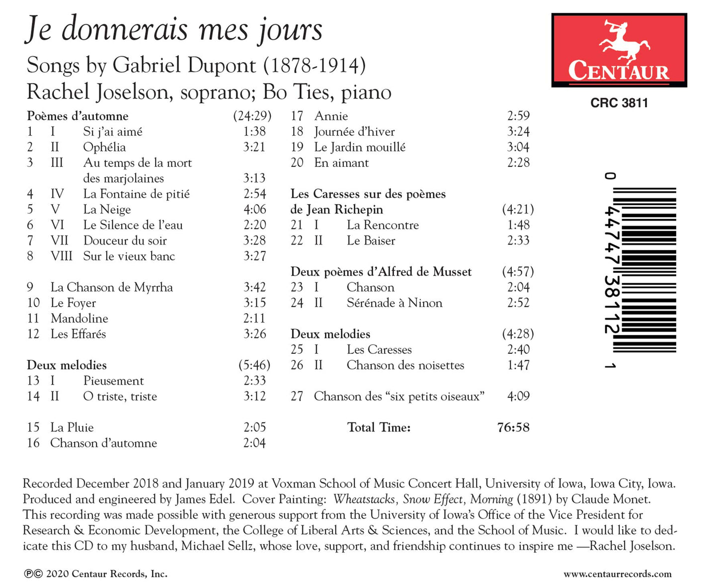 Je donnerais mes jours