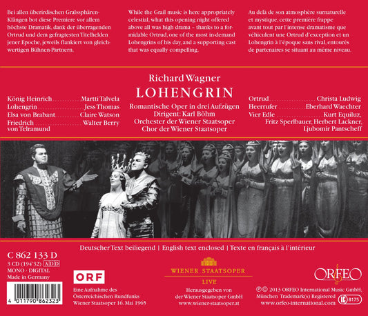 Wagner: Lohengrin, WWV 75 (Wiener Staatsoper Live)
