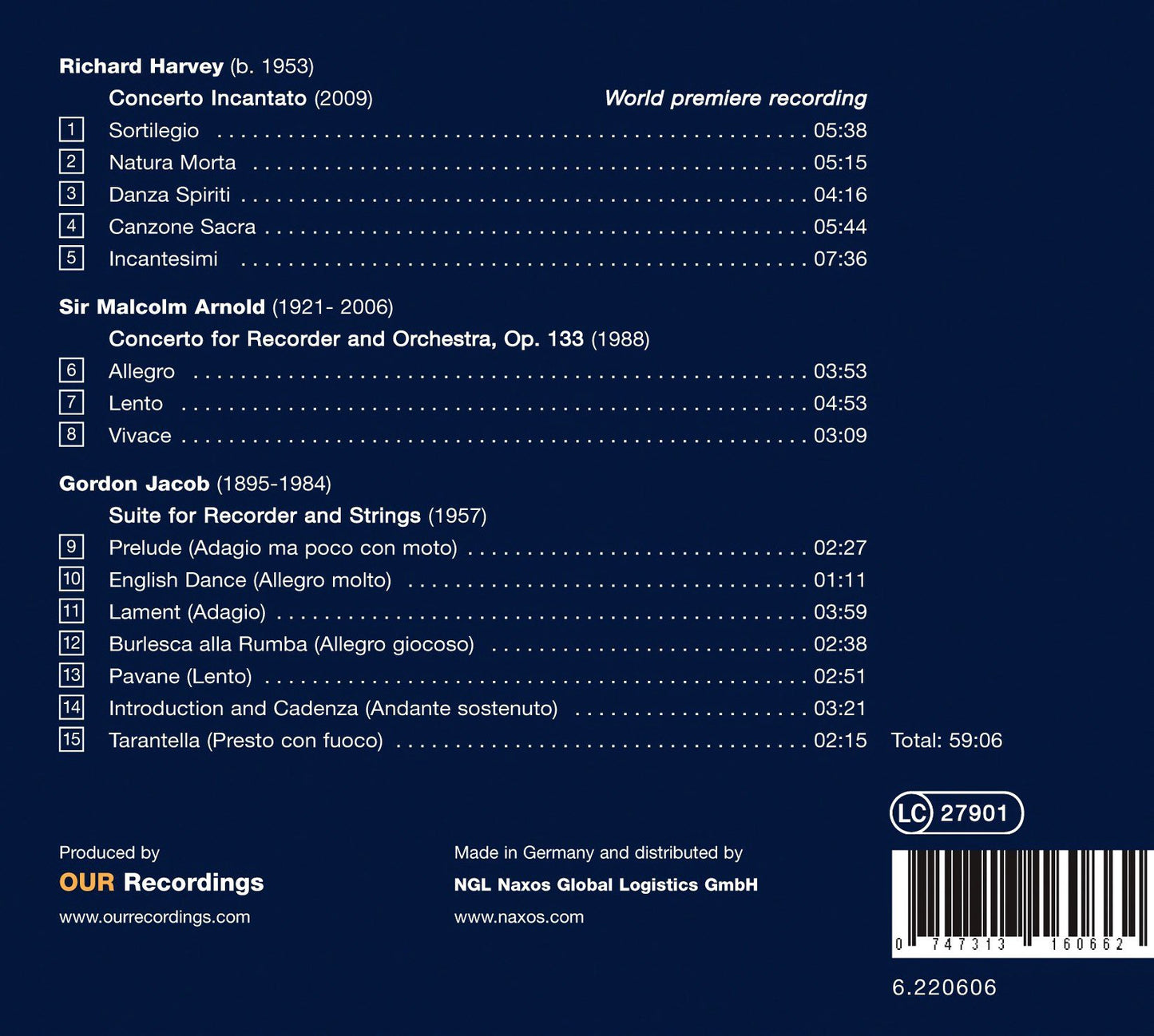 English Recorder Concertos