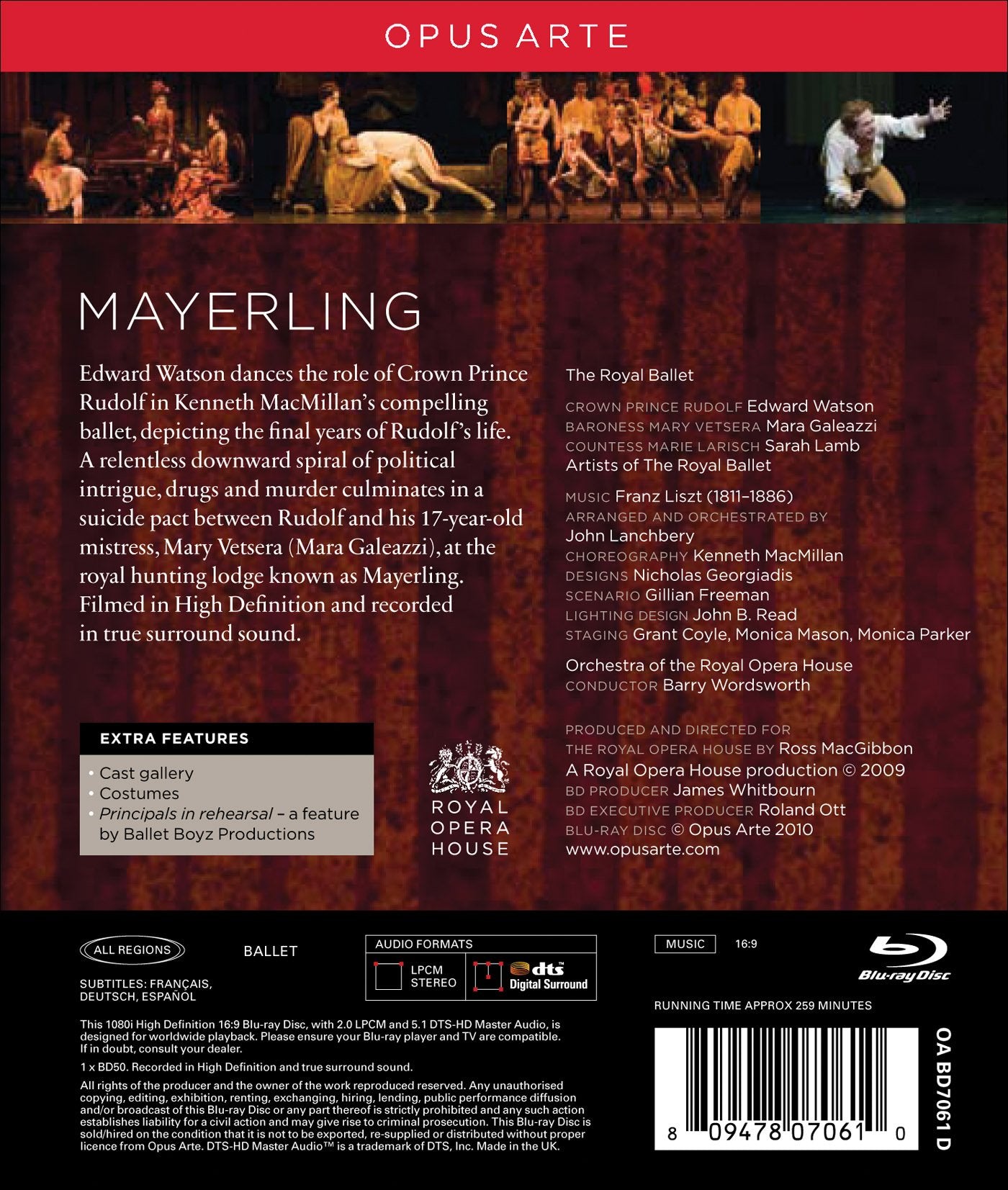 MacMillan, Kenneth: Mayerling