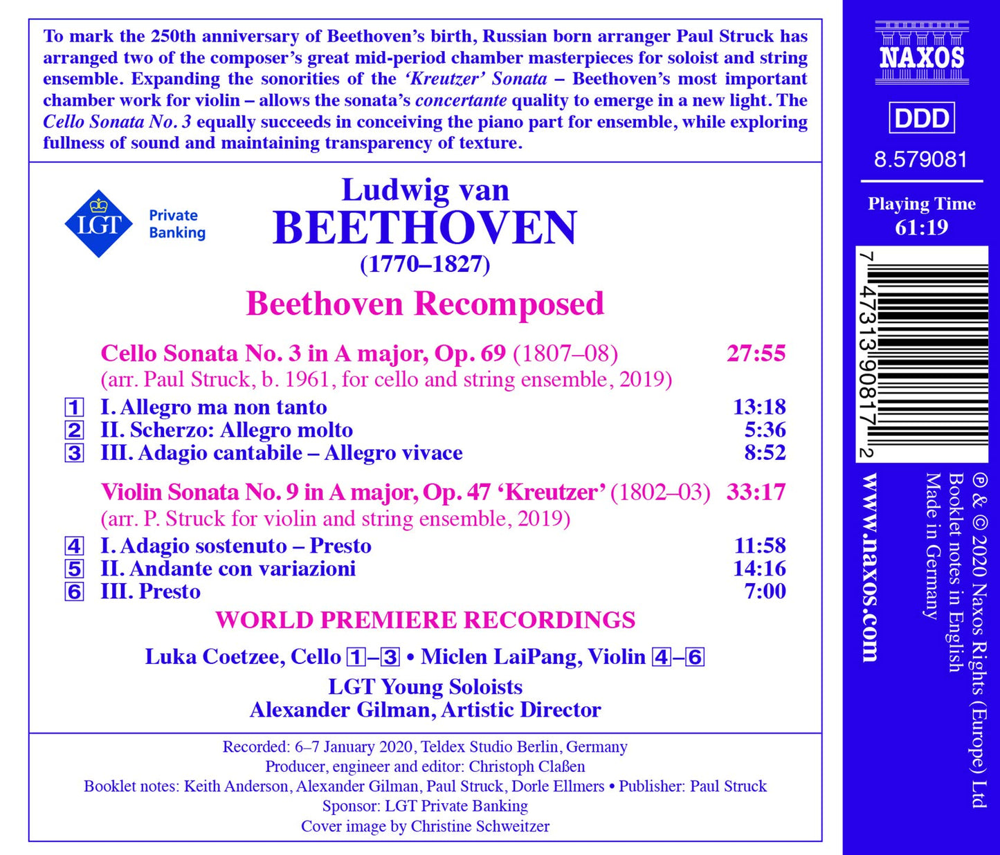 Beethoven Recomposed