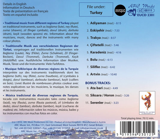 Turkey: Traditional Music