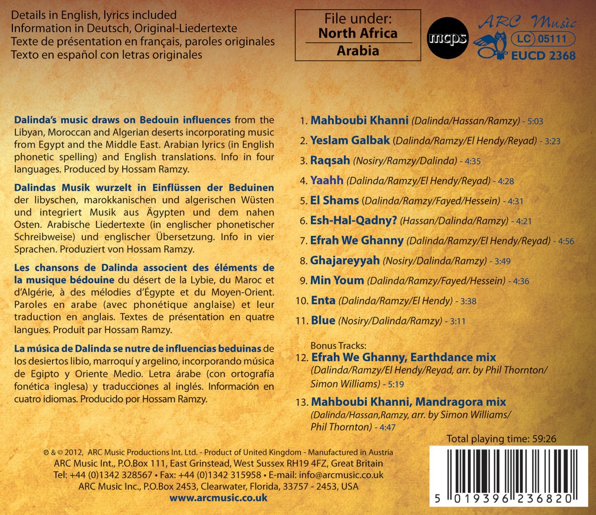 Songs from Libya