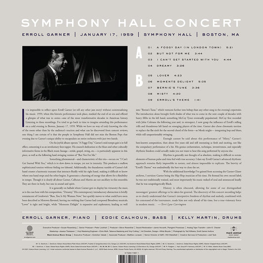 Symphony Hall Concert / Erroll Garner (LP)