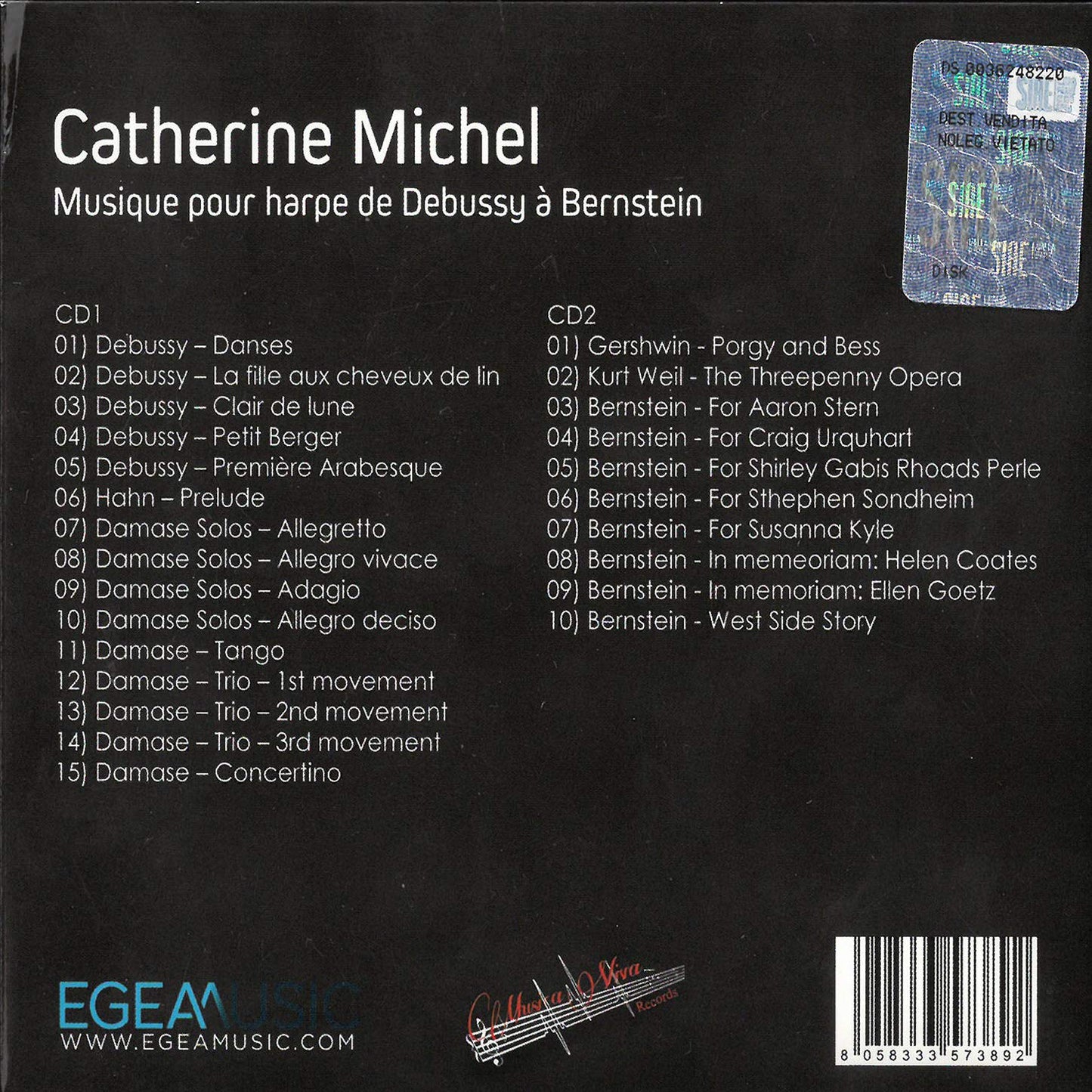 MUSIQUE POUR HARPE