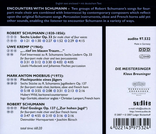 ENCOUNTERS WITH SCHUMANN: TIEF