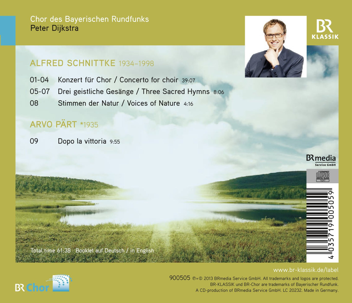 Schnittke: Konzert für Chor, Stimmen der Natur & 3 Geistlich