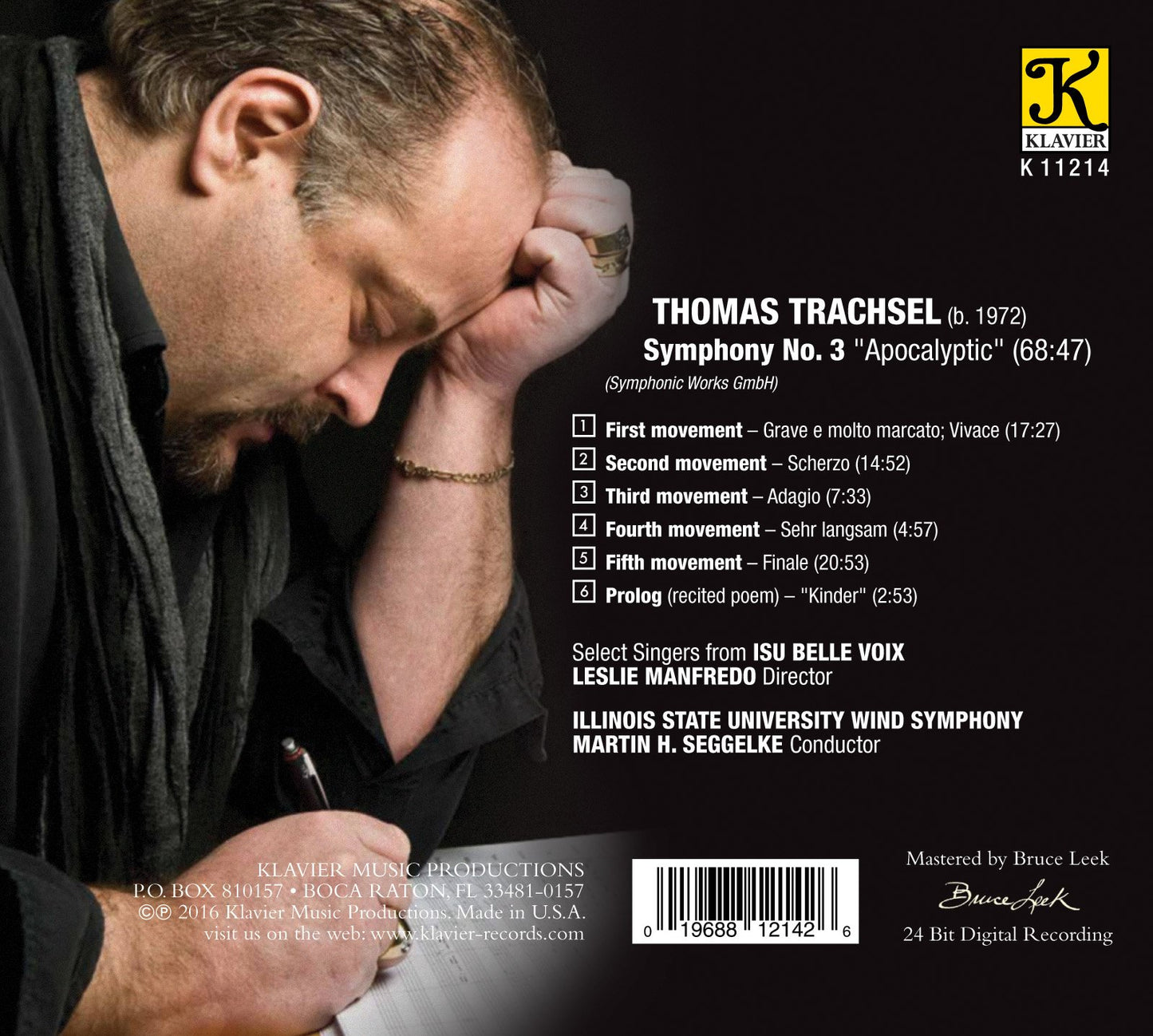 Thomas Trachsel: Symphony No. 3 "Apocalyptic"