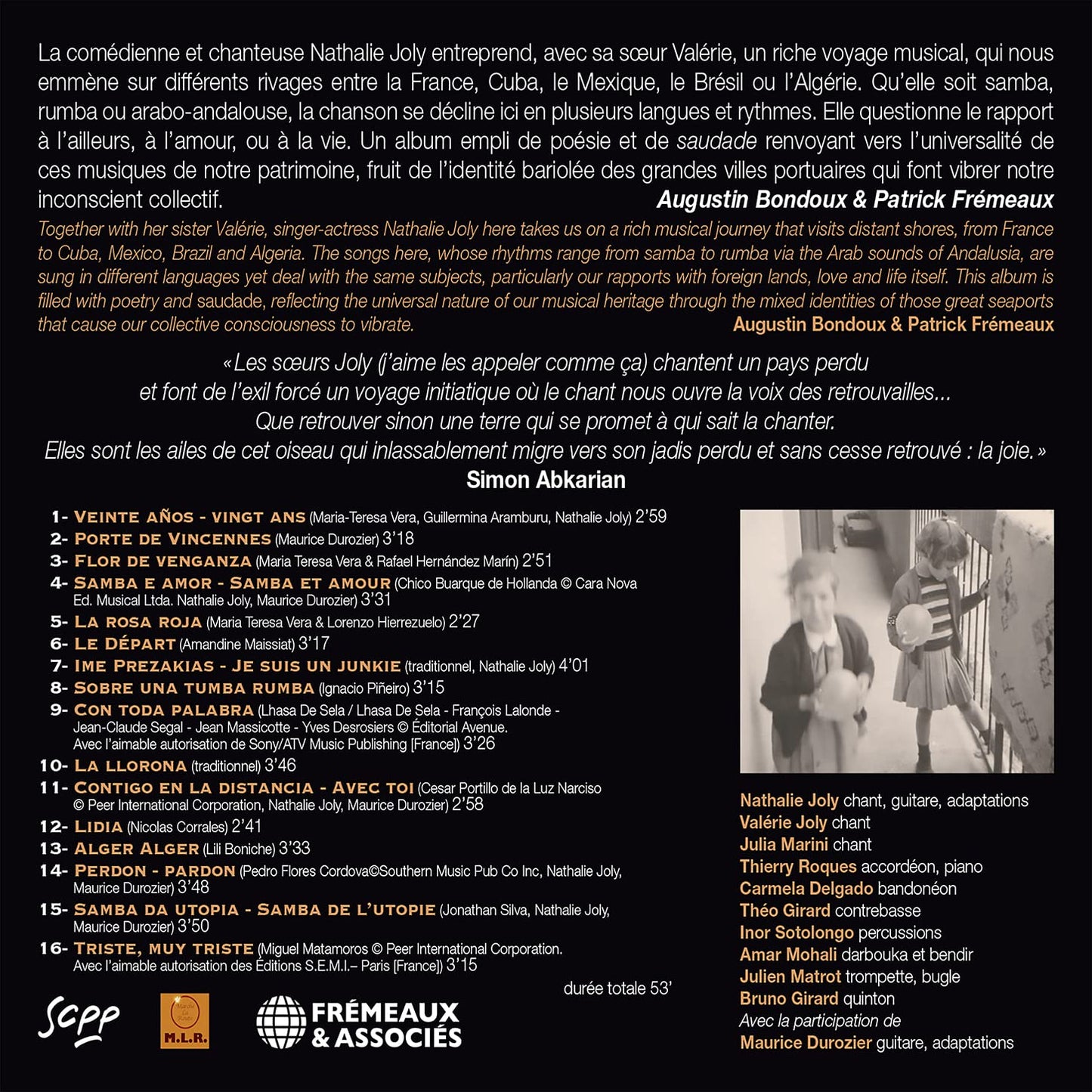 Chansons d’aller - Retour