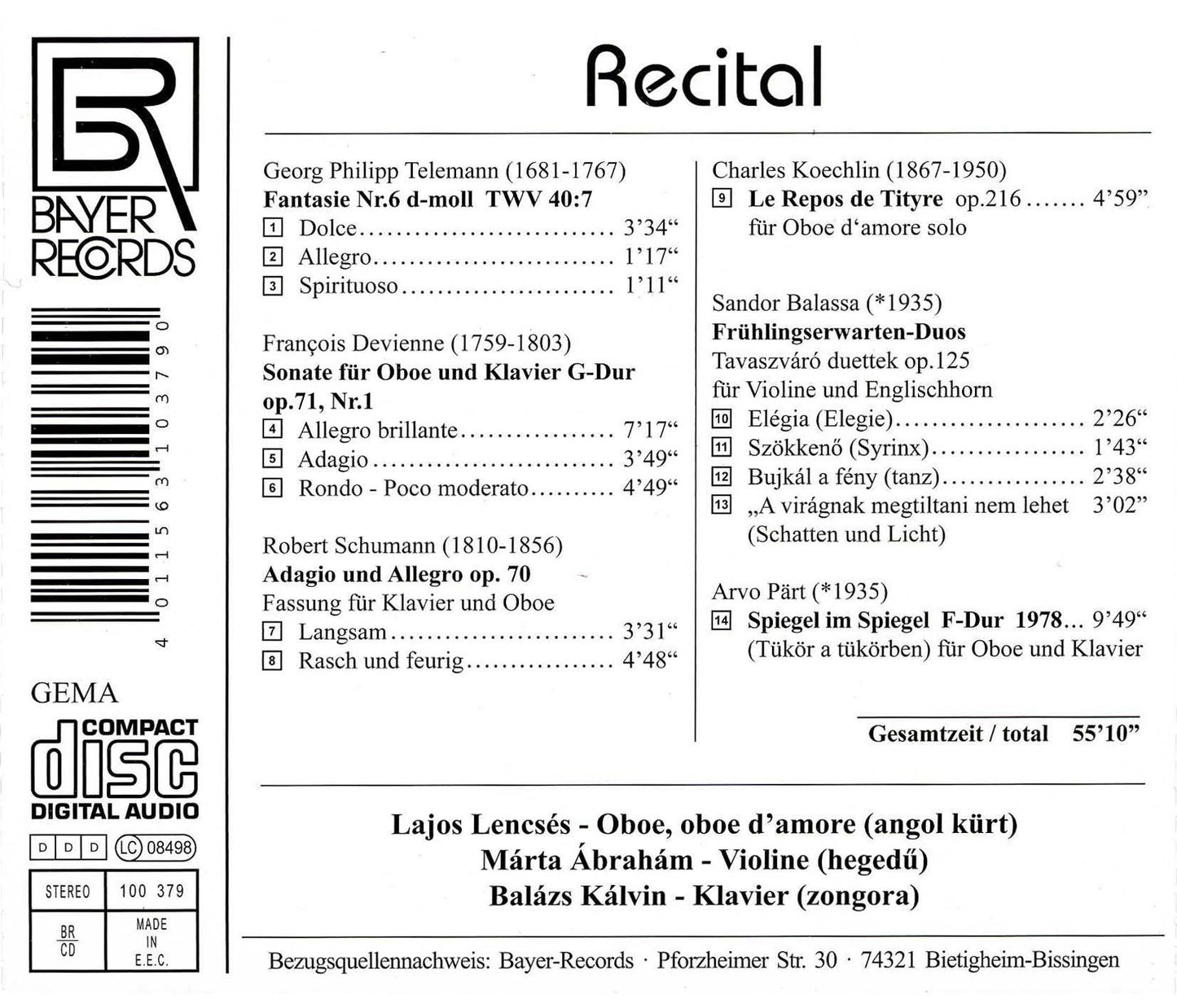 RECITAL