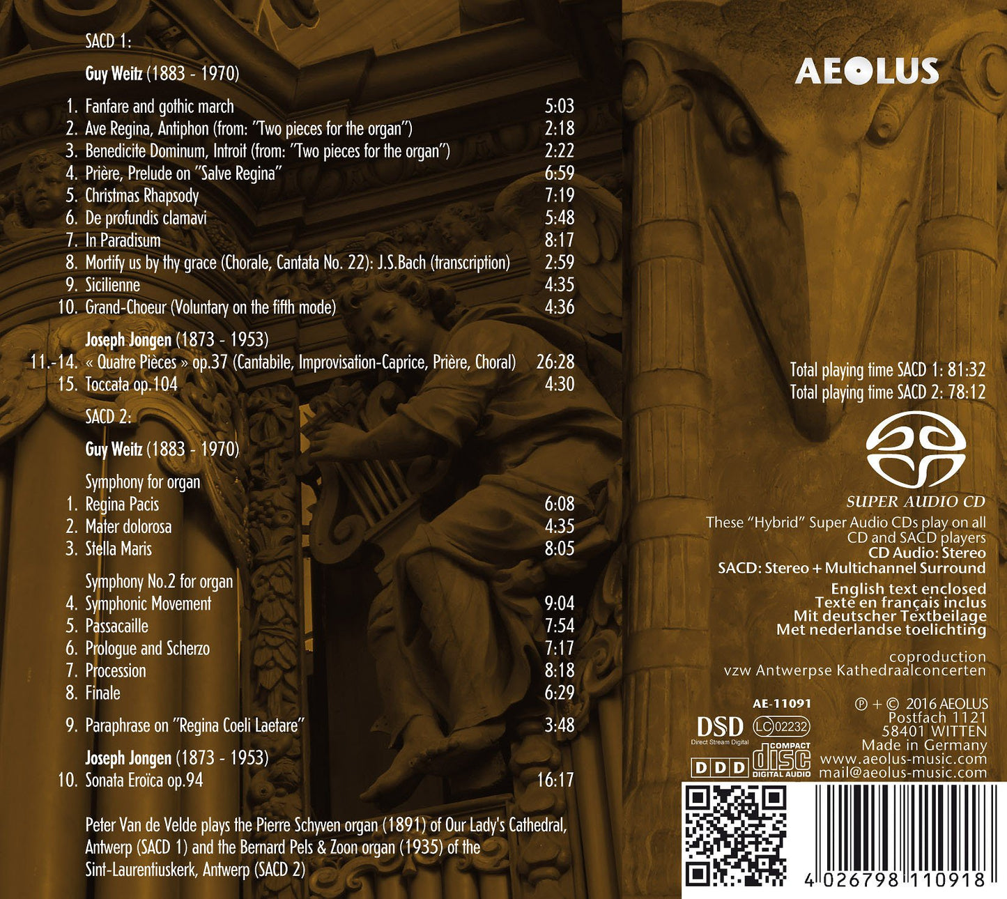 COMPLETE ORGAN WORKS
