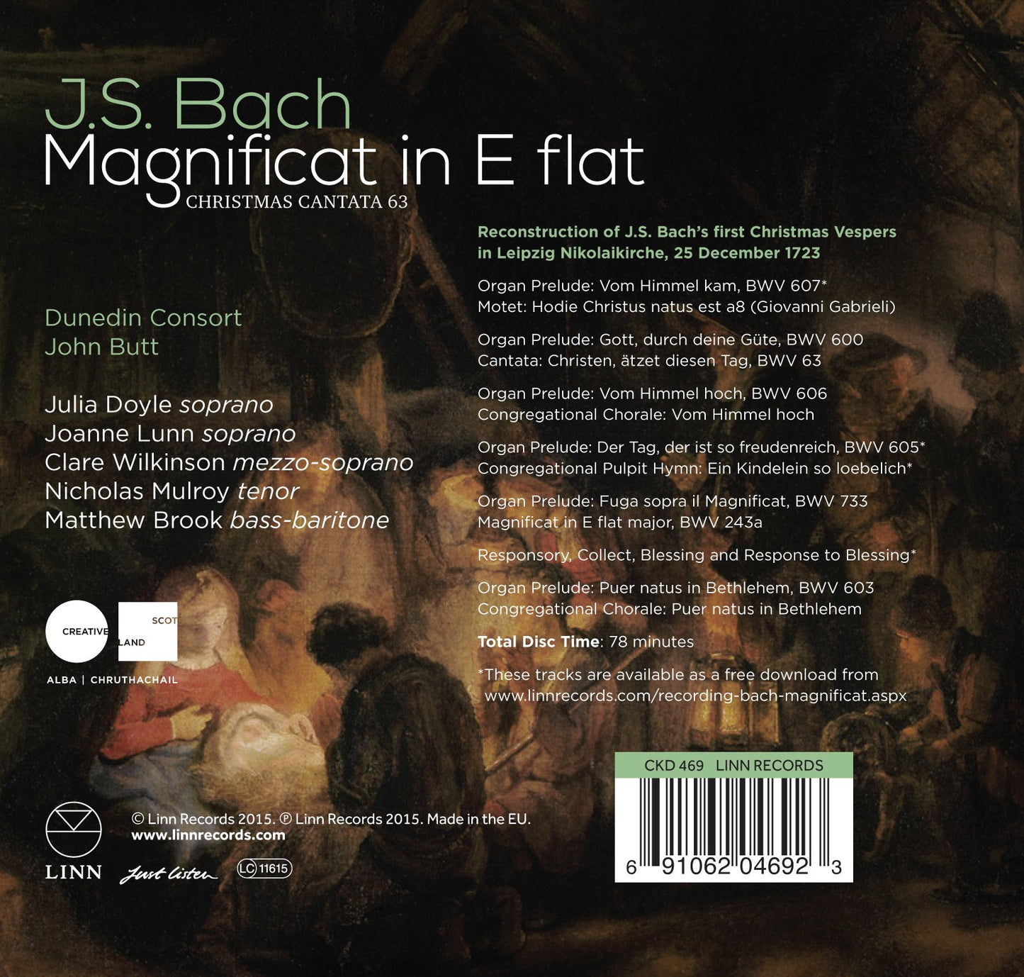 Bach: Magnificat in E-Flat Major, BWV 243a & Christen, ätzet