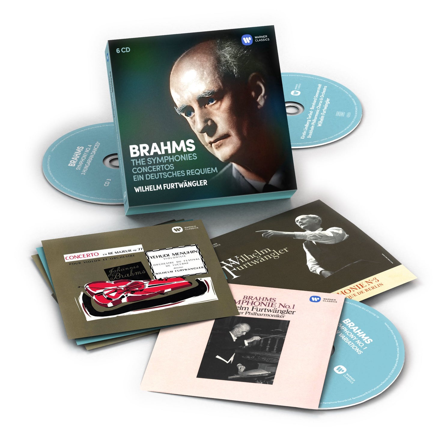 BRAHMS: THE SYMPHONIES EIN DEUTSCHES REQUIEM