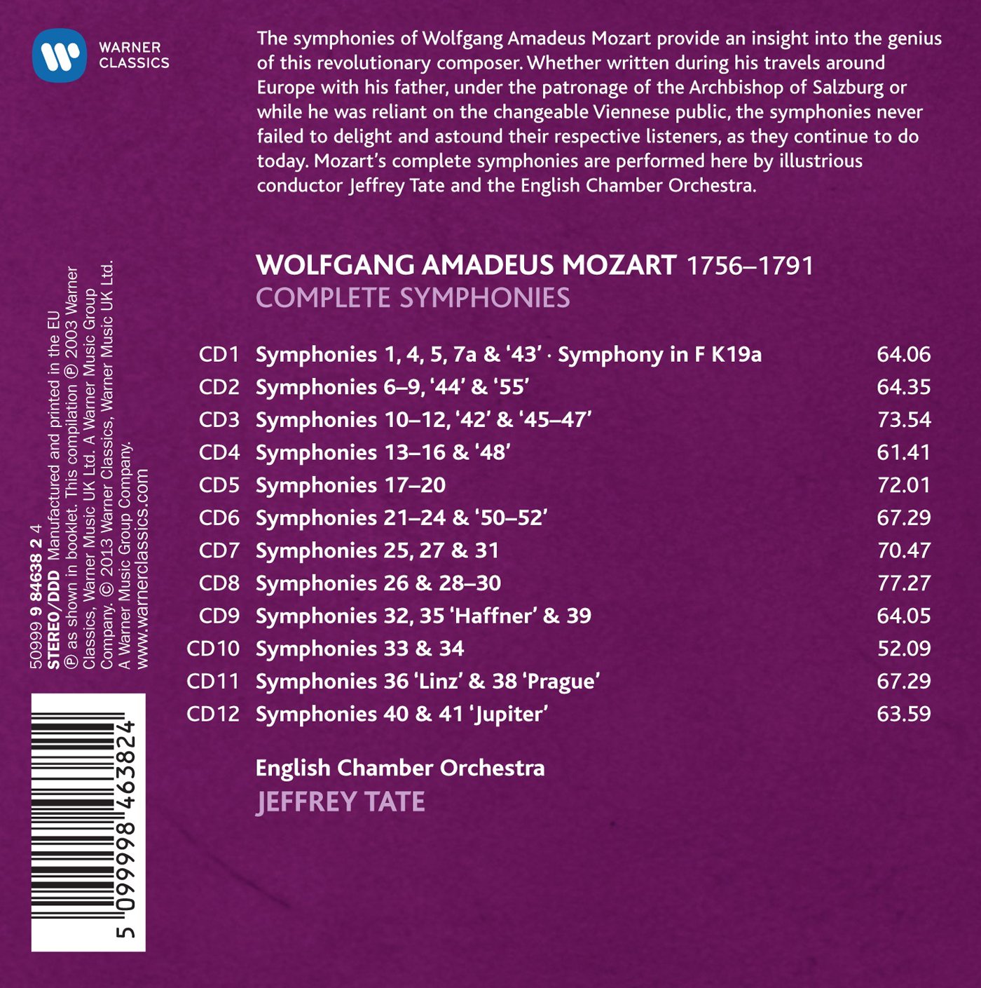 COMPLETE SYMPHONIES
