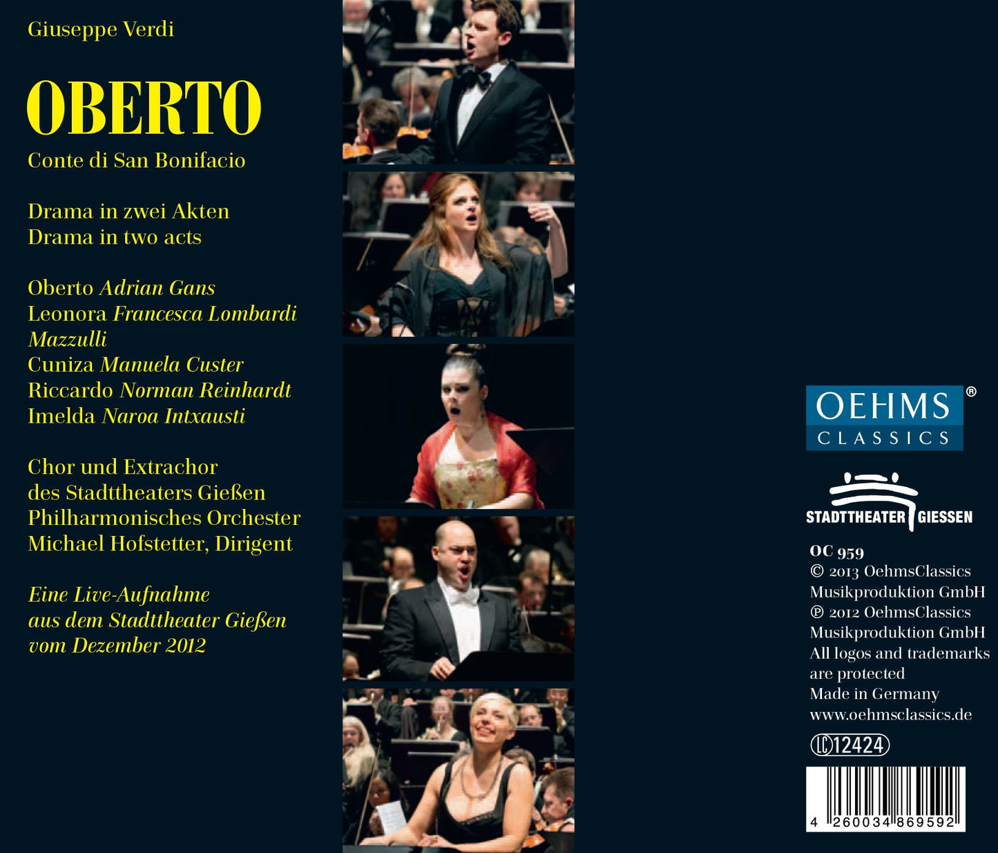 Verdi: Oberto