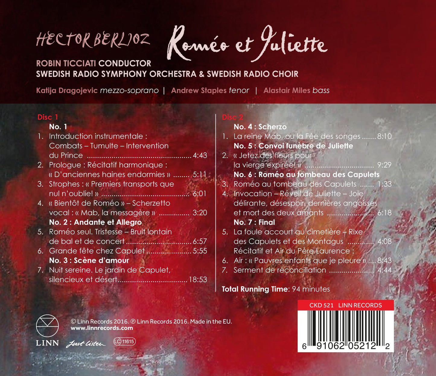Berlioz: Roméo et Juliette