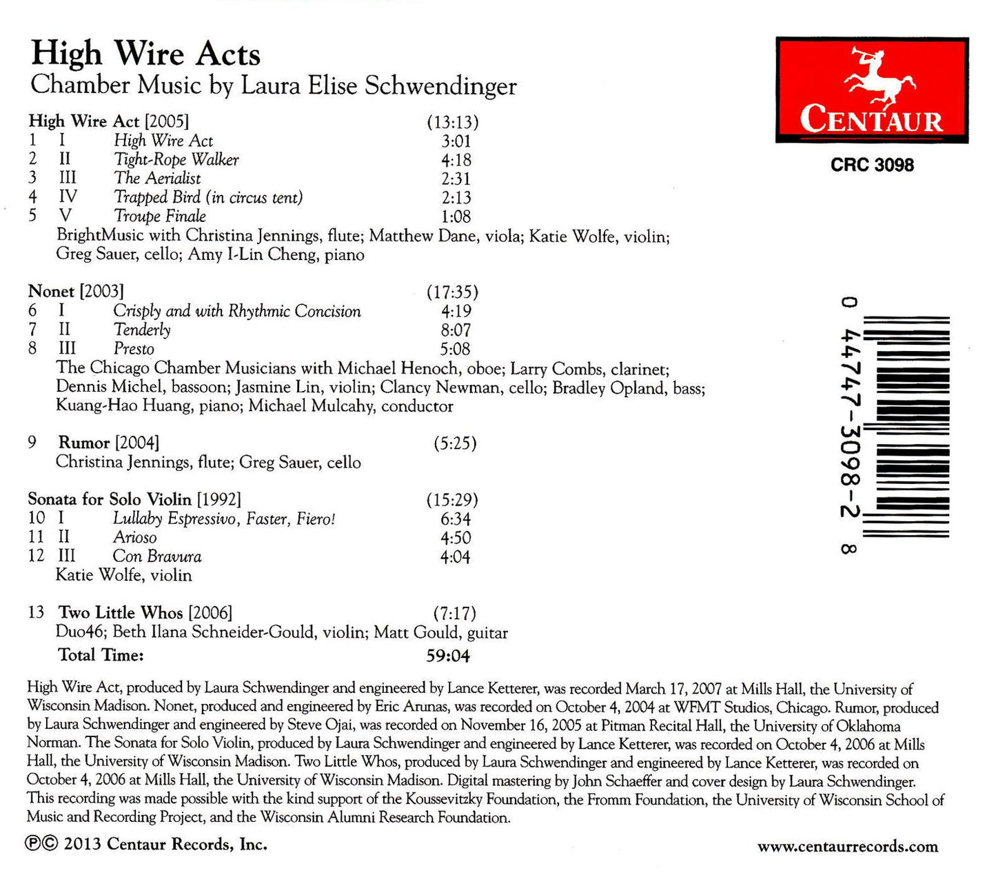 High Wire Acts
