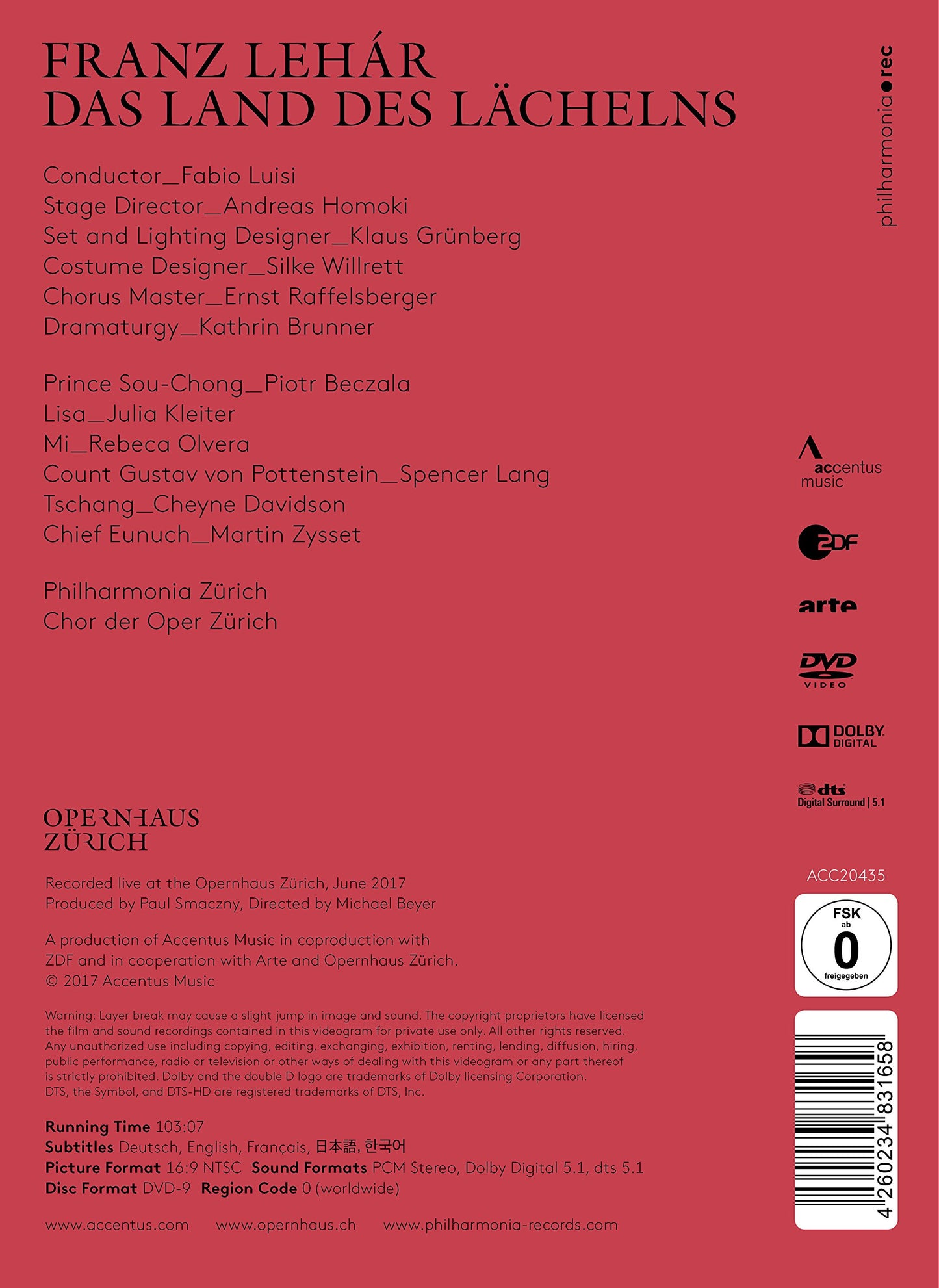 DAS LAND DES LACHELNS