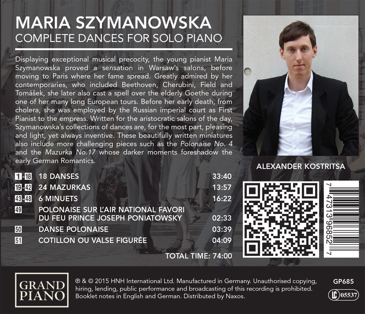 Szymanowska: Complete Dances for Solo Piano
