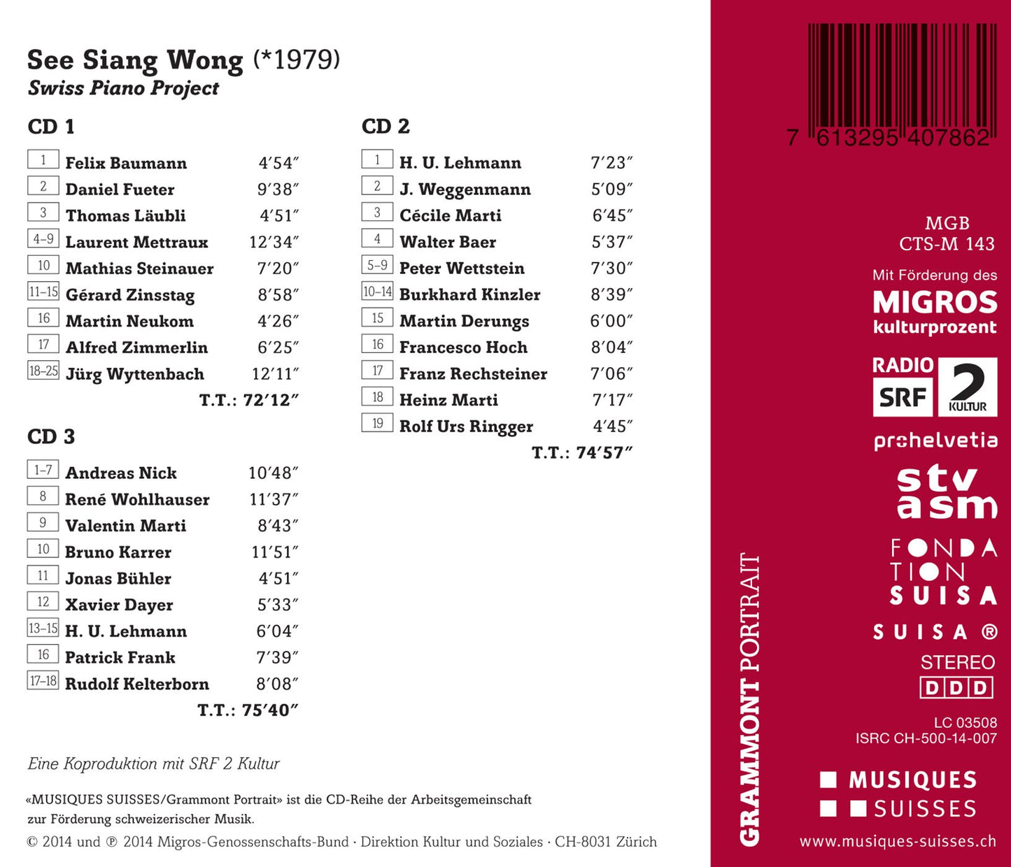 Swiss Piano Project