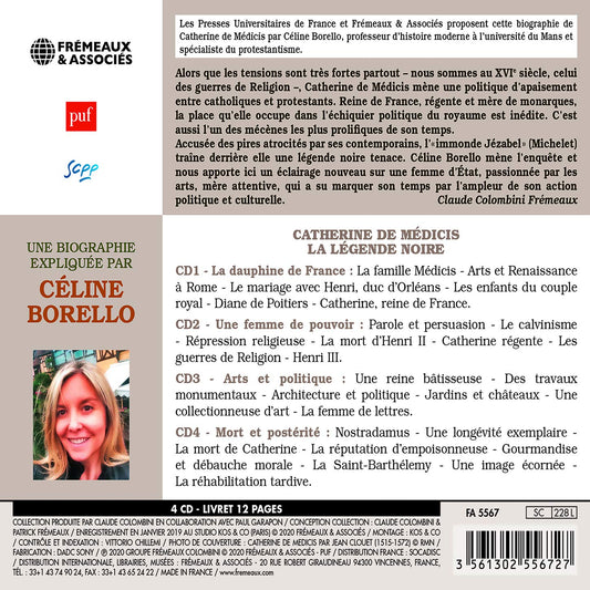 Borello: Catherine de Médicis, La Légende Noire - Une Biogra