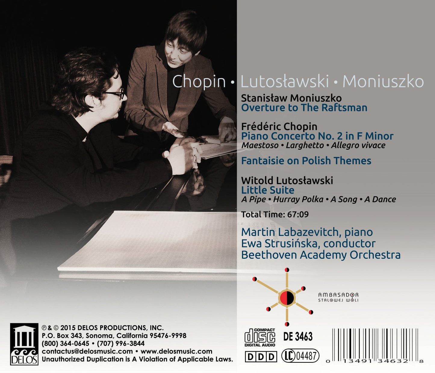 Chopin: Piano Concerto No. 2 in F Minor, Op. 21 & Grande fan