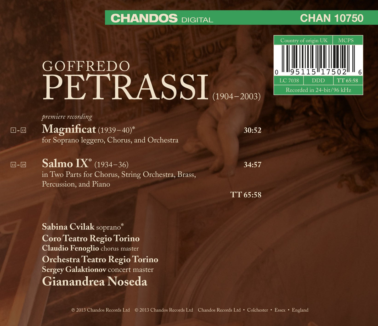 Petrassi: Magnificat - Salmo IX°