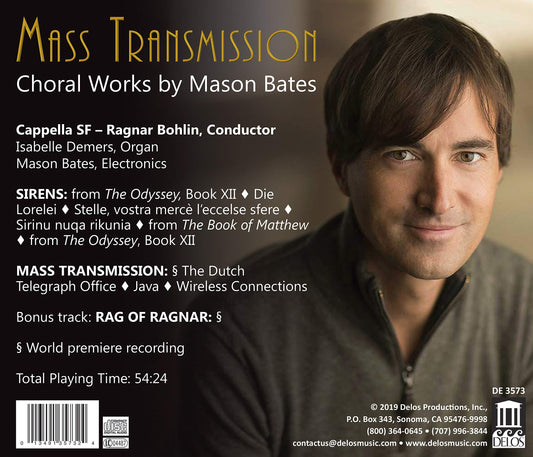 Mass Transmission - Choral Works By Mason Bates