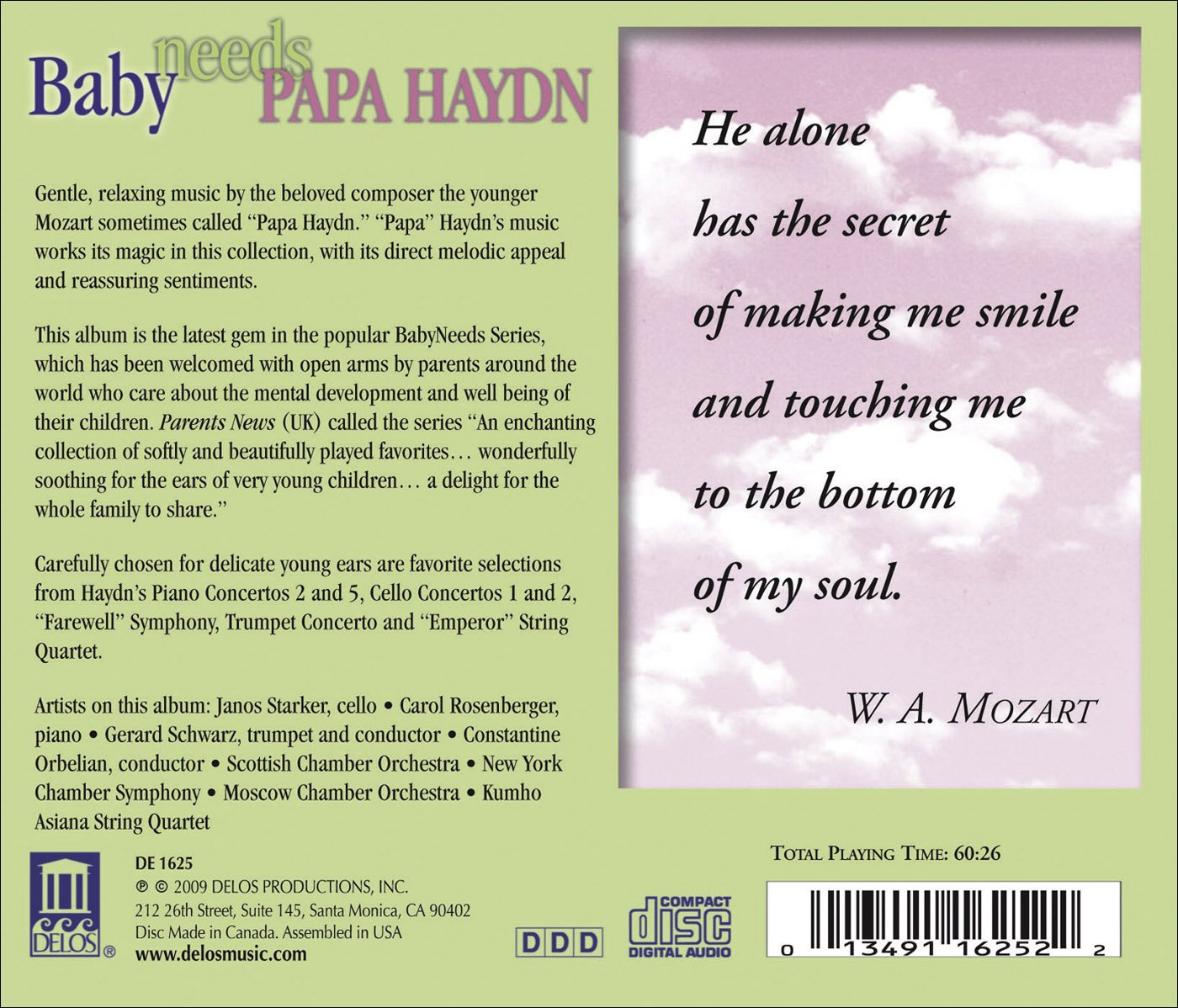 BABY NEEDS PAPA HAYDN