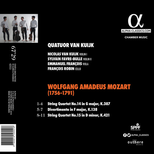 Mozart: String Quartets Nos. 14 and 15 - Divertimento, "Salz