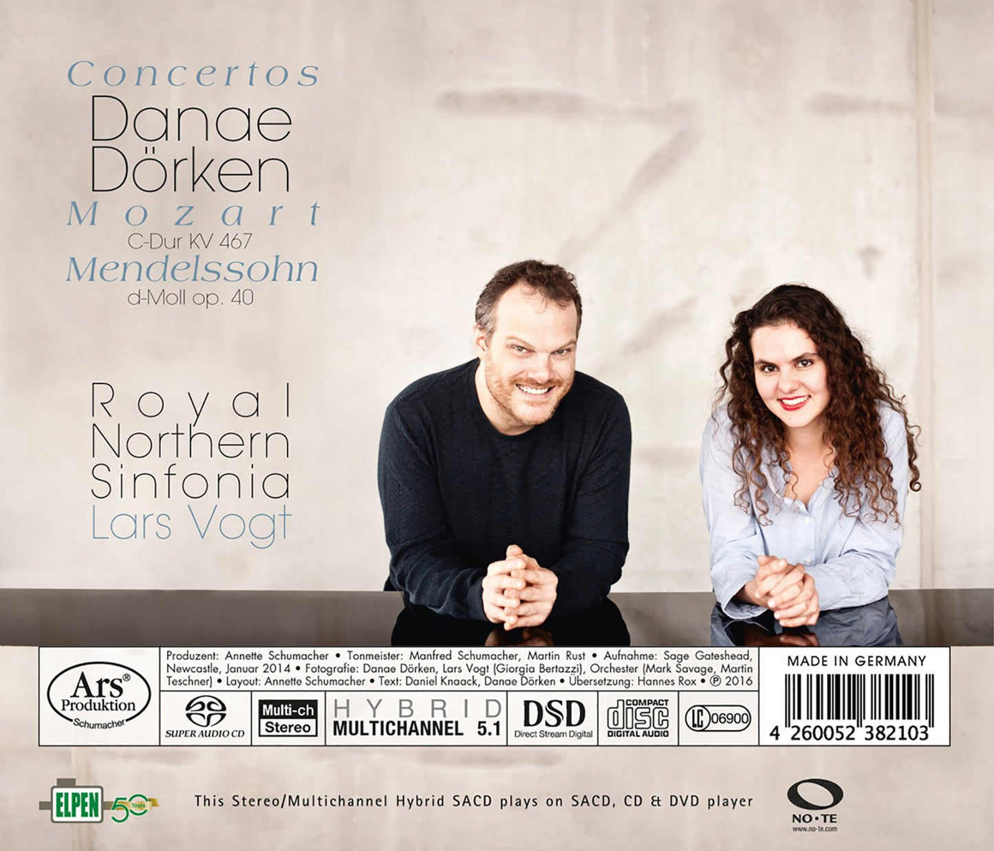 Mozart & Mendelssohn: Piano Concertos