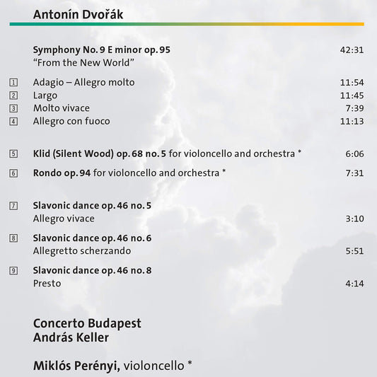 Antonin Dvorak: Symphony no. 9 in E minor - "From the New Wo