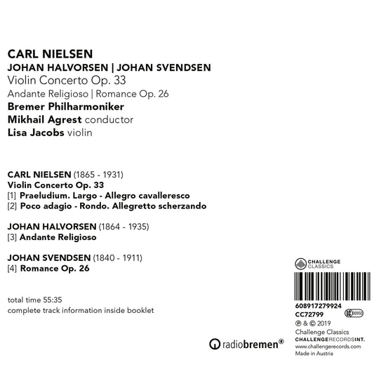 VIOLIN CONCERTO, OP. 33