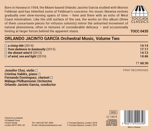 Orlando Jacinto García: Orchestral Music, Vol. 2