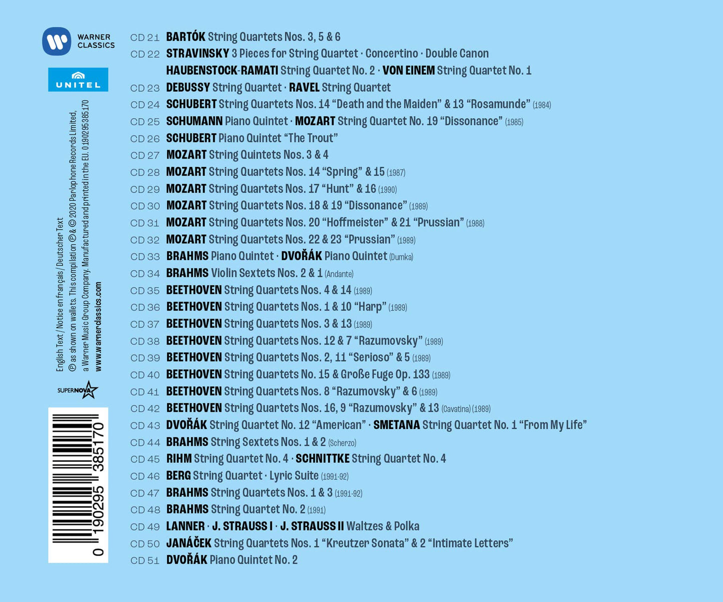 COMPLETE RECORDINGS