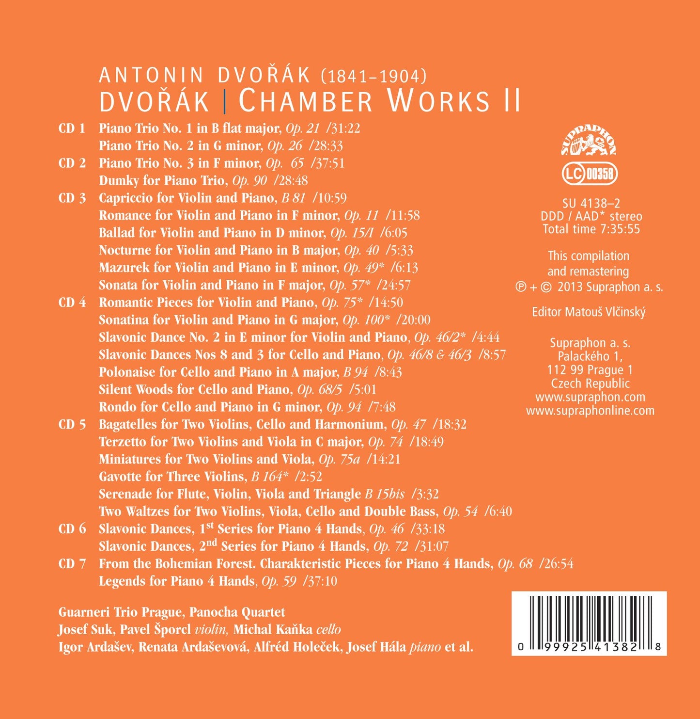 Dvorák: Chamber Works II