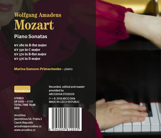 Mozart: Piano Sonatas Nos. 3, 10, 17 & 18