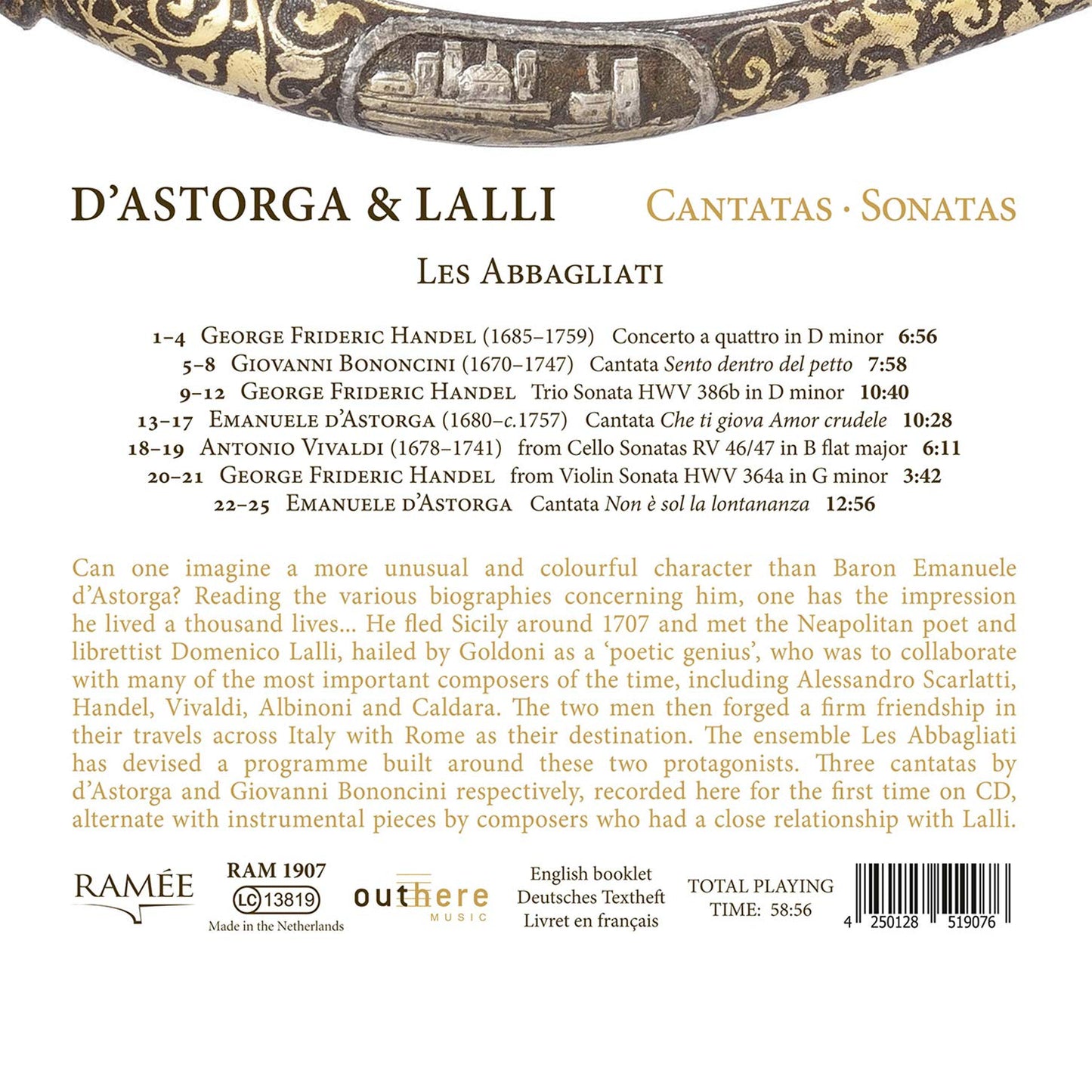 D'Astorga & Lalli: Cantatas and Sonatas